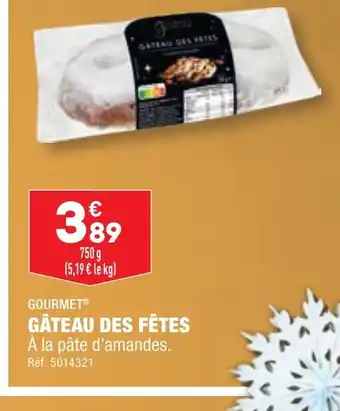 ALDI GÂTEAU DES FÊTES offre