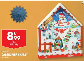 ALDI CALENDRIER CHALET offre