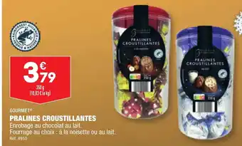 ALDI PRALINES CROUSTILLANTES offre