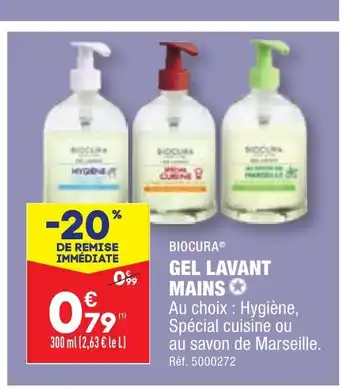 GEL LAVANT MAINS
