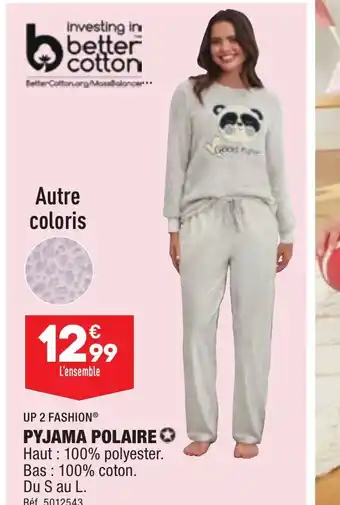 ALDI PYJAMA POLAIRE offre