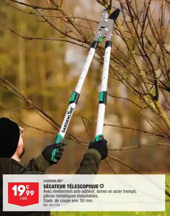 ALDI SÉCATEUR TÉLESCOPIQUE offre