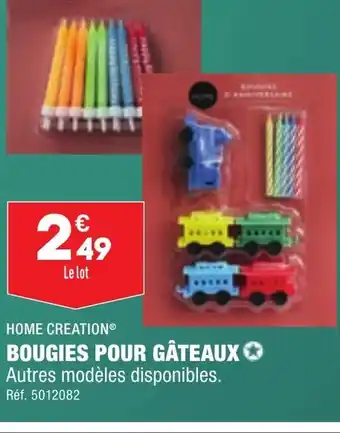 ALDI BOUGIES POUR GÂTEAUX offre