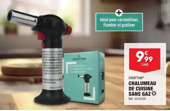 ALDI CHALUMEAU DE CUISINE SANS GAZO offre