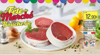 Match Viande bovine Charolaise Rumsteck en Tournedos offre