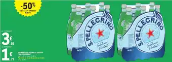 E.Leclerc EAU MINÉRALE NATURELLE GAZEUSE "SAN PELLEGRINO" offre