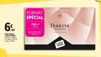 E.Leclerc CAFÉ MOULU "CARTE NOIRE" offre