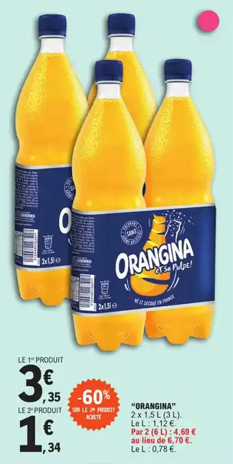 E.Leclerc "ORANGINA" offre