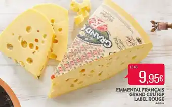 Match Emmental Français Grand Cru IGP offre