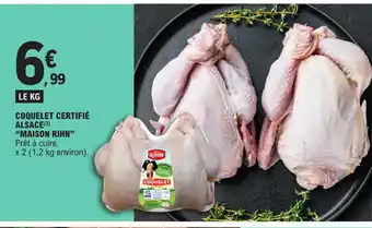 E.Leclerc COQUELET CERTIFIÉ ALSACE(2) "MAISON RIHN" offre