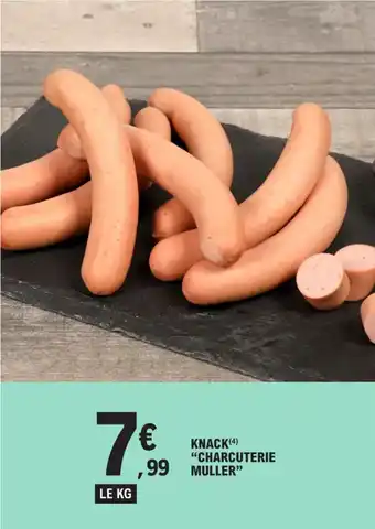 E.Leclerc KNACK(4) "CHARCUTERIE offre