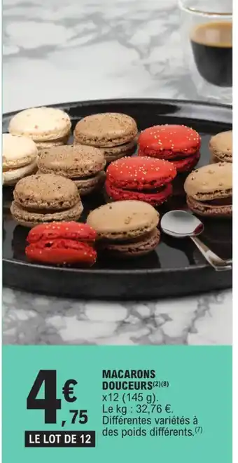 E.Leclerc MACARONS DOUCEURS offre