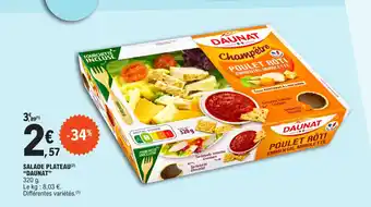 E.Leclerc SALADE PLATEAU (²) "DAUNAT" offre