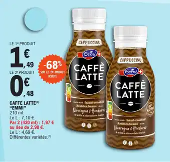 E.Leclerc CAFFE LATTE (3) "EMMI" offre