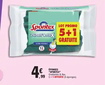E.Leclerc ÉPONGES "SPONTEX" offre