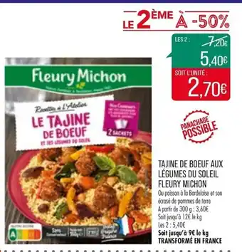 Match Tajine De Boeuf Aux Légumes Du Soleil offre