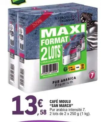 E.Leclerc CAFÉ MOULU "SAN MARCO" offre