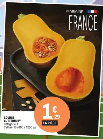 E.Leclerc COURGE BUTTERNUT(¹) offre