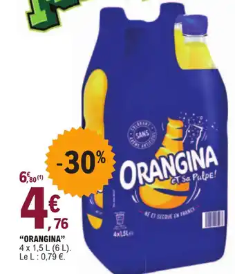 E.Leclerc "ORANGINA" offre