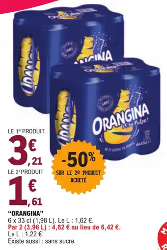 E.Leclerc "ORANGINA" offre