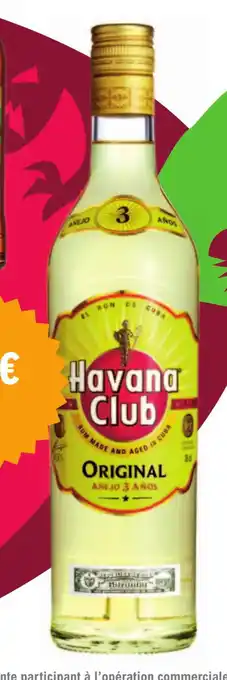 E.Leclerc RUM ORIGINAL "HAVANA CLUB" offre