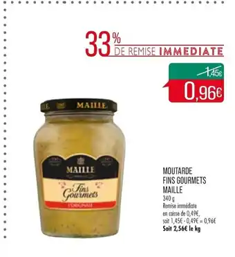 Match Moutarde Fins Gourmets Maille offre