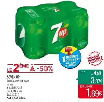 Match Seven Up offre