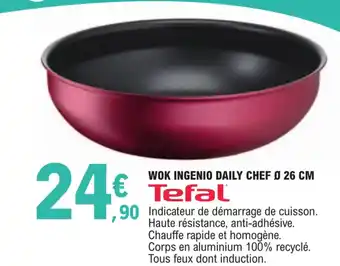 E.Leclerc WOK INGENIO DAILY CHEF O 26 CM offre