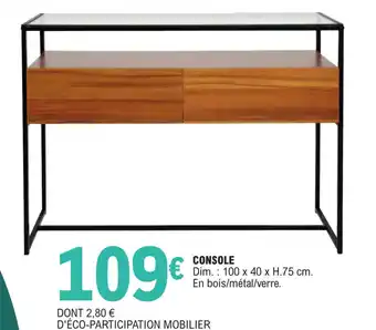 E.Leclerc CONSOLE offre
