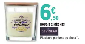 BOUGIE 2 MÈCHES
