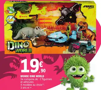 E.Leclerc MONDE DINO WORLD offre