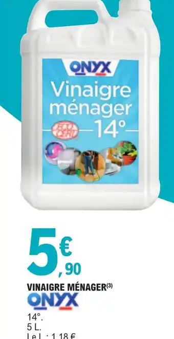 E.Leclerc VINAIGRE MÉNAGER(3) offre
