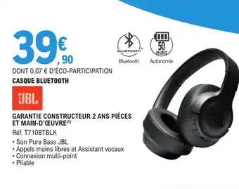 E.Leclerc CASQUE BLUETOOTH offre
