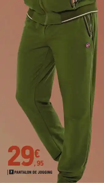 E.Leclerc PANTALON DE JOGGING offre