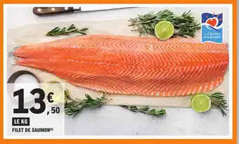 E.Leclerc LE KG FILET DE SAUMON (6) offre