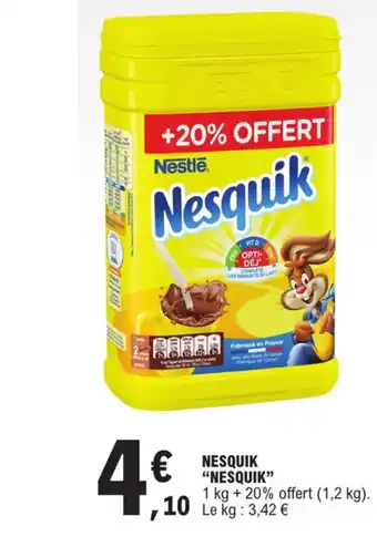 E.Leclerc NESQUIK "NESQUIK" offre