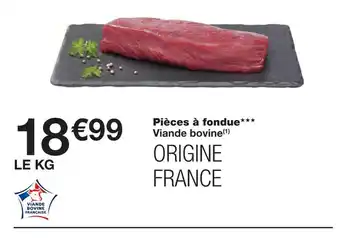 Monoprix Pièces à fondue offre