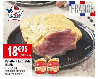 Cora x Carrefour Iller palette à la diable offre