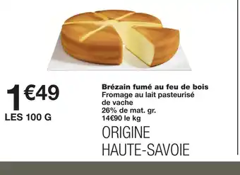 Monoprix Brézain fumé au feu de bois offre