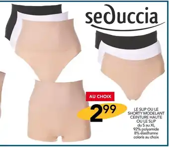 Stokomani Seduccia le slip ou le shorty modelant ceinture haute ou le slip offre