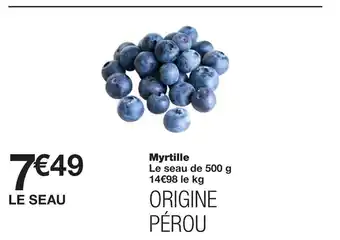 Monoprix Myrtille offre