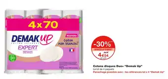 Monoprix Demak up cotons disques duo+ offre