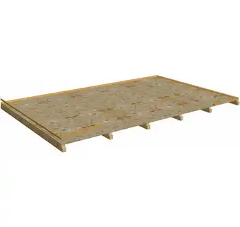 Plancher pour abri de jardin 12.65m² - plba4030