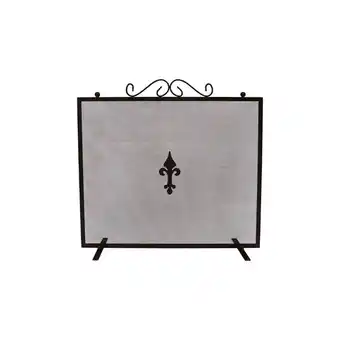 Pare-feu de cheminée edm - 67x61cm - 85756