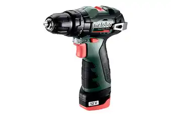 Bricomarché Coffret perceuse à percussion 12 v sans fil powermaxx sb bl 2 x 2,0 ah li-power, lc12 offre