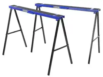 Bricomarché Paire de tréteaux pliables h780mm offre