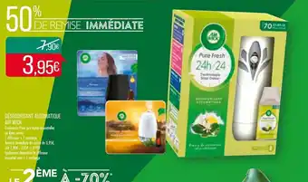 Match Désodorisant automatique Air Wick offre