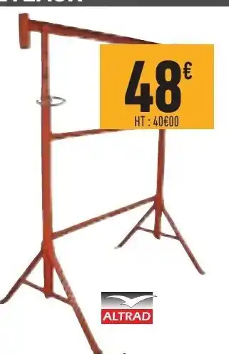 Tréteau De Maçon En Acier