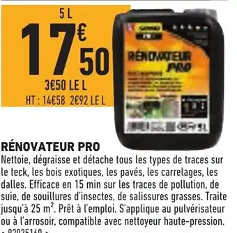 Rénovateur Pro