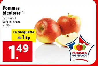 Lidl Pommes bicolores (¹) offre